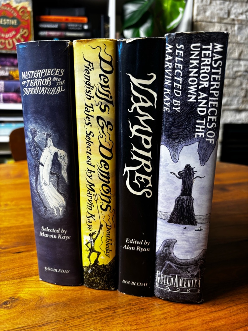 Set of 4 Edward Gorey cover art horror/supernatural anthology books